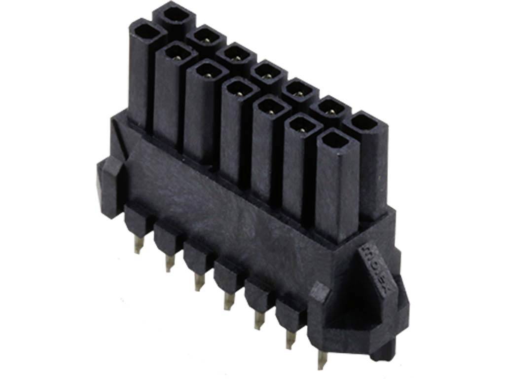 Molex Einbau-Stiftleiste (Standard) Polzahl Gesamt 14 447691402 Tray