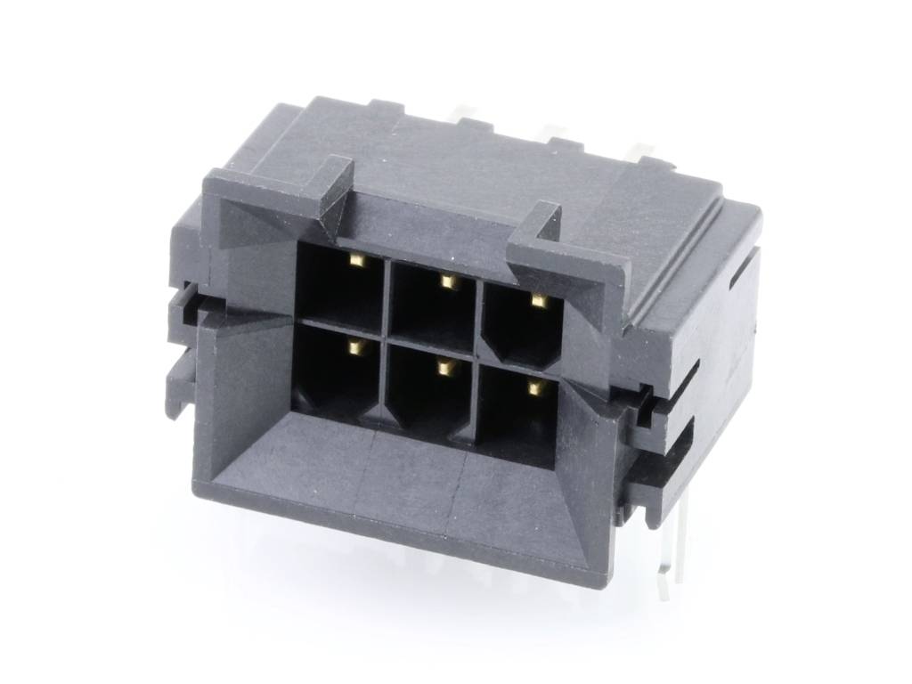 Molex Stiftgehäuse-Platine Polzahl Gesamt 6 438100013 Tray