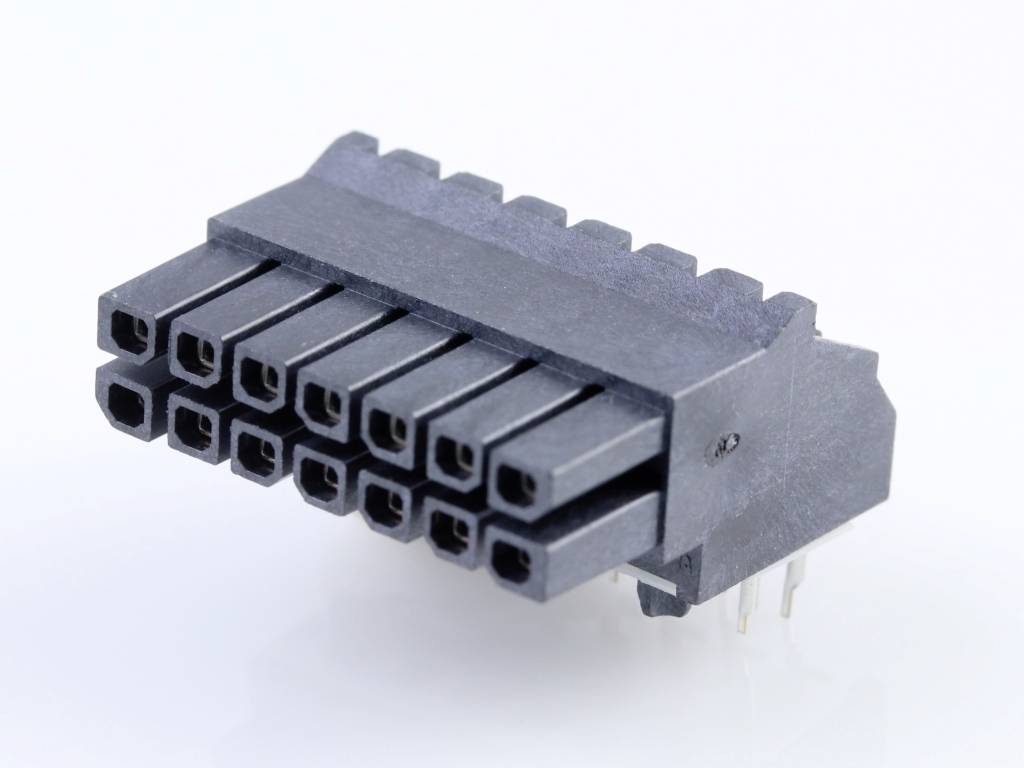 Molex Einbau-Stiftleiste (Standard) Polzahl Gesamt 14 447641401 Tray