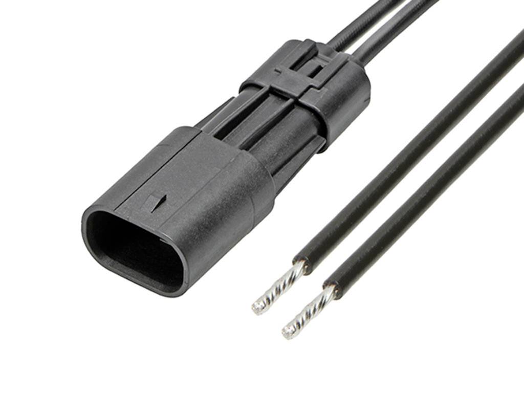 Molex Stiftgehäuse-Kabel Polzahl Gesamt 2 Rastermaß: 3.60mm 2166231021