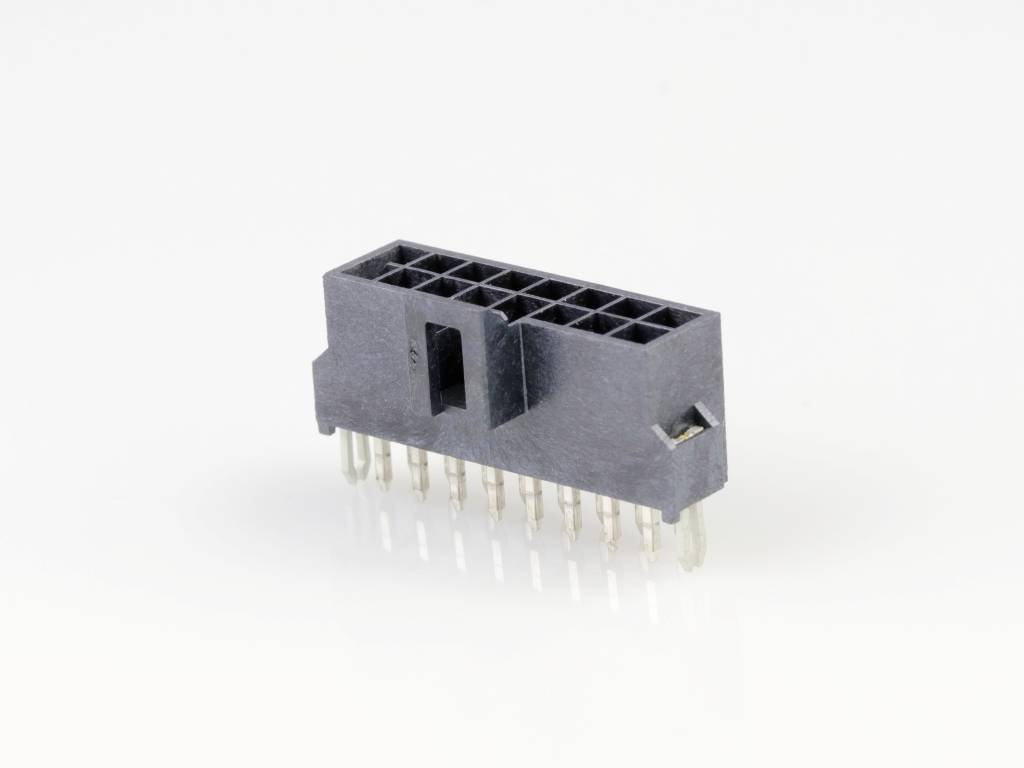 Molex Einbau-Buchsenleiste (Standard) Polzahl Gesamt 16 Rastermaß: 2.50mm 1053121316 Tray