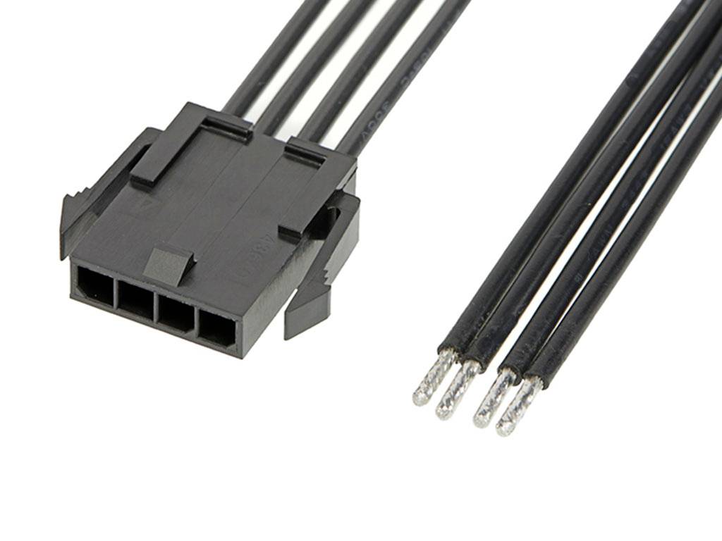 Molex Stiftgehäuse-Kabel Polzahl Gesamt 4 2147531043