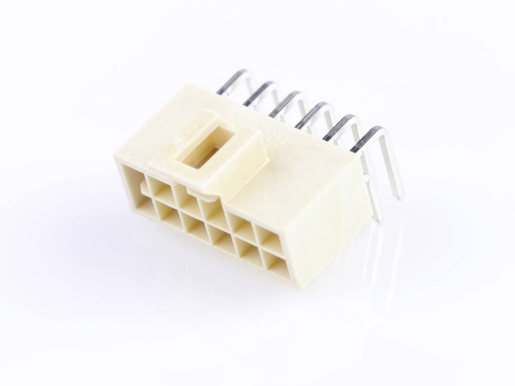 Molex Einbau-Buchsenleiste (Standard) Polzahl Gesamt 12 Rastermaß: 2.50mm 1053142312 Tray