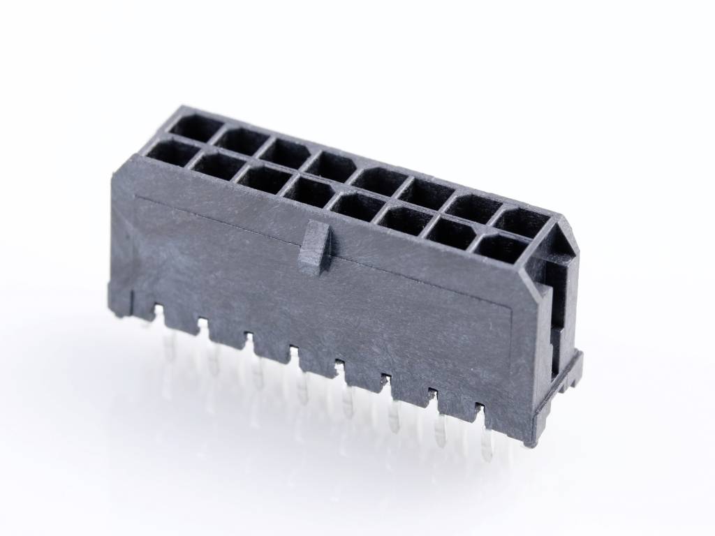 Molex Einbau-Stiftleiste (Standard) Polzahl Gesamt 16 Rastermaß: 3.00mm 430451625 Tray