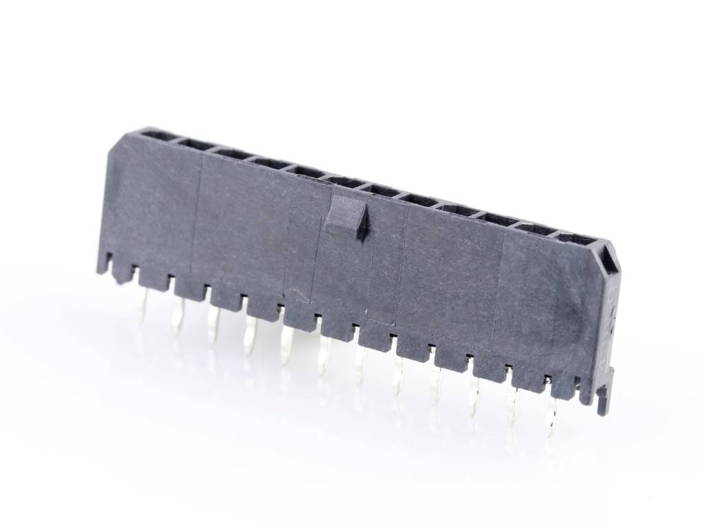 Molex Einbau-Stiftleiste (Standard) Polzahl Gesamt 12 Rastermaß: 3.00mm 436501217 Tray