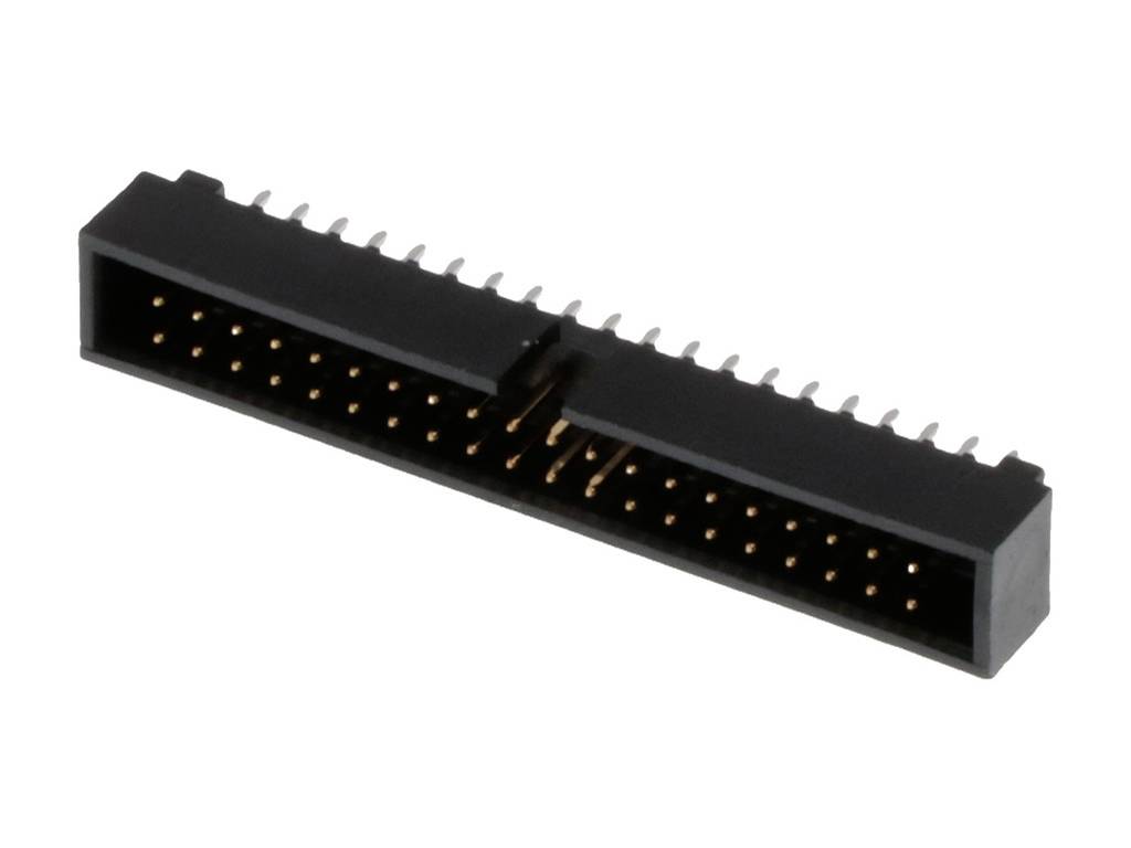 Molex 702464004 Stiftleiste Rastermaß: 2.54mm Polzahl Gesamt: 40 Anzahl Reihen: 2 Tray