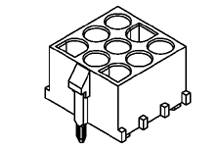 Molex Stiftgehäuse-Platine Polzahl Gesamt 7 Rastermaß: 6.35mm 365380007 Bulk