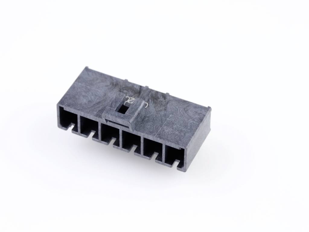 Molex Buchsengehäuse-Platine Polzahl Gesamt 6 Rastermaß: 5.70mm 2002411216 Tray