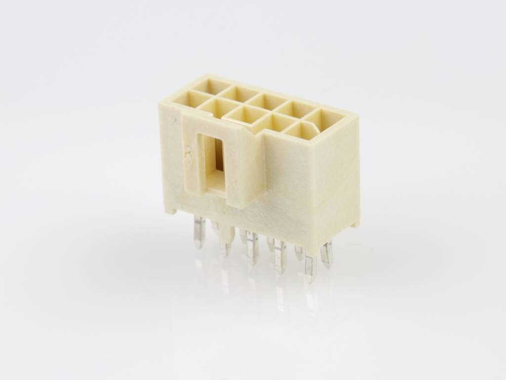 Molex Einbau-Buchsenleiste (Standard) Polzahl Gesamt 10 Rastermaß: 2.50mm 1053102310 Tray