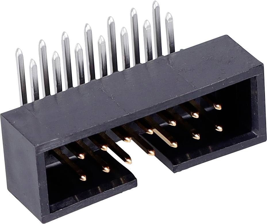 Molex 702471454 Stiftleiste Rastermaß: 2.54mm Polzahl Gesamt: 14 Anzahl Reihen: 2 Tray