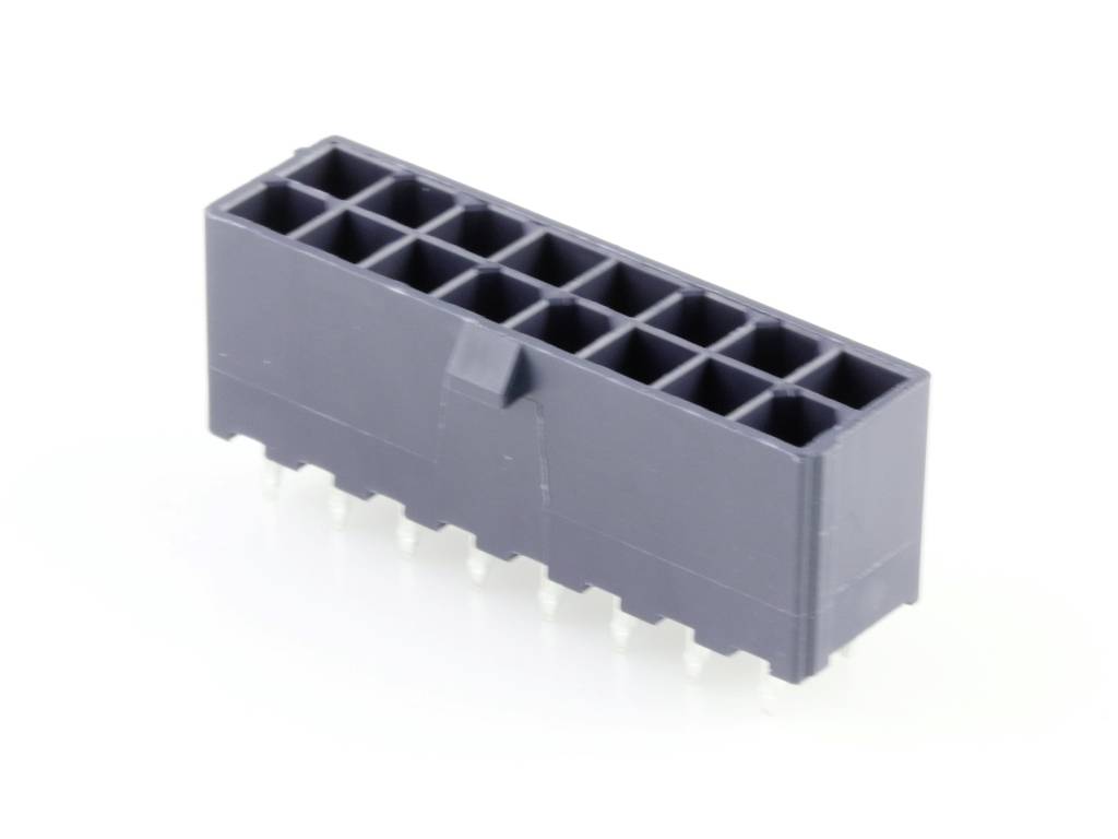 Molex Einbau-Buchsenleiste (Standard) Polzahl Gesamt 16 1724470216 Tray