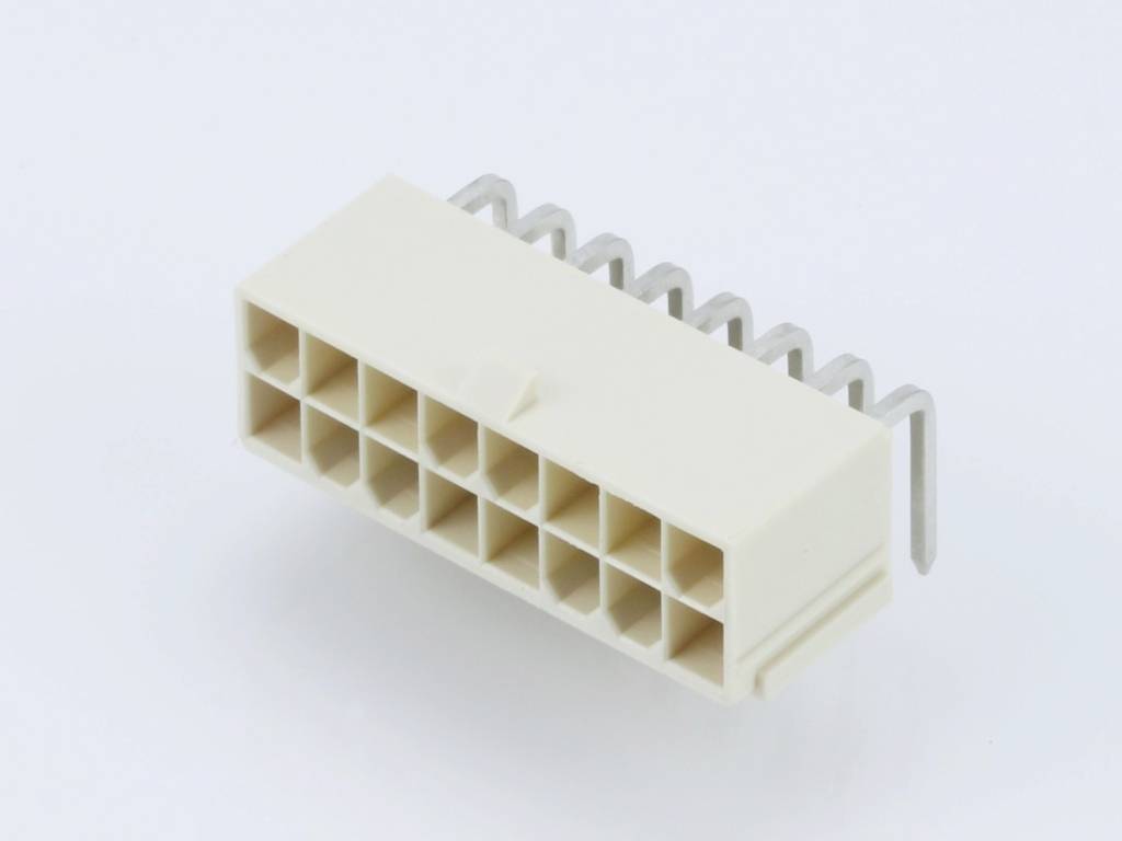 Molex Einbau-Buchsenleiste (Standard) Polzahl Gesamt 16 Rastermaß: 4.20mm 874271602 Tray