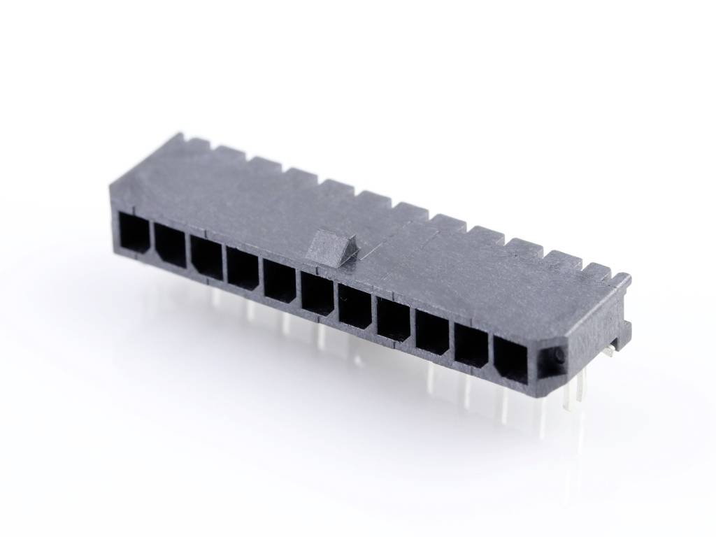 Molex Einbau-Stiftleiste (Standard) Polzahl Gesamt 11 Rastermaß: 3.00mm 436501103 Tray