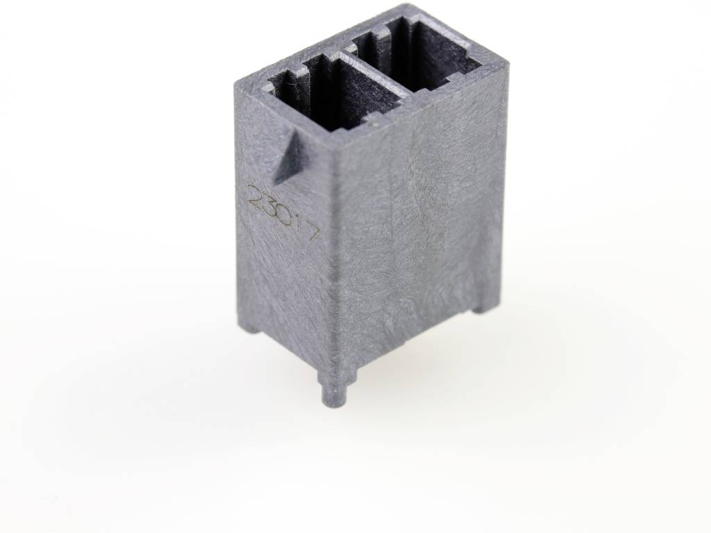 Molex Einbau-Buchsenleiste (Standard) Polzahl Gesamt 2 Rastermaß: 5.70mm 1720650302 Tray