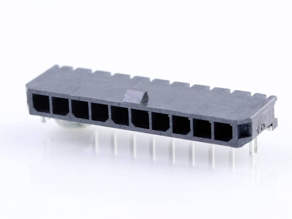 Molex Einbau-Stiftleiste (Standard) Polzahl Gesamt 10 Rastermaß: 3.00mm 436501004 Tray