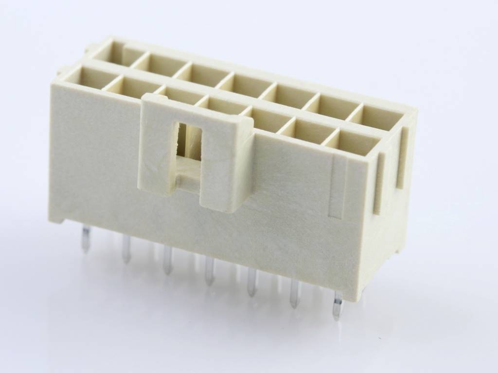 Molex Einbau-Buchsenleiste (Standard) Polzahl Gesamt 14 Rastermaß: 3.50mm 1722982114 Tray