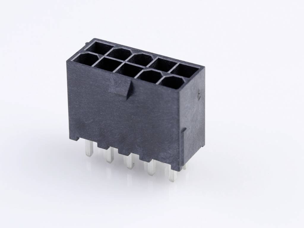 Molex Einbau-Stiftleiste (Standard) Polzahl Gesamt 10 Rastermaß: 4.20mm 462071110 Tray