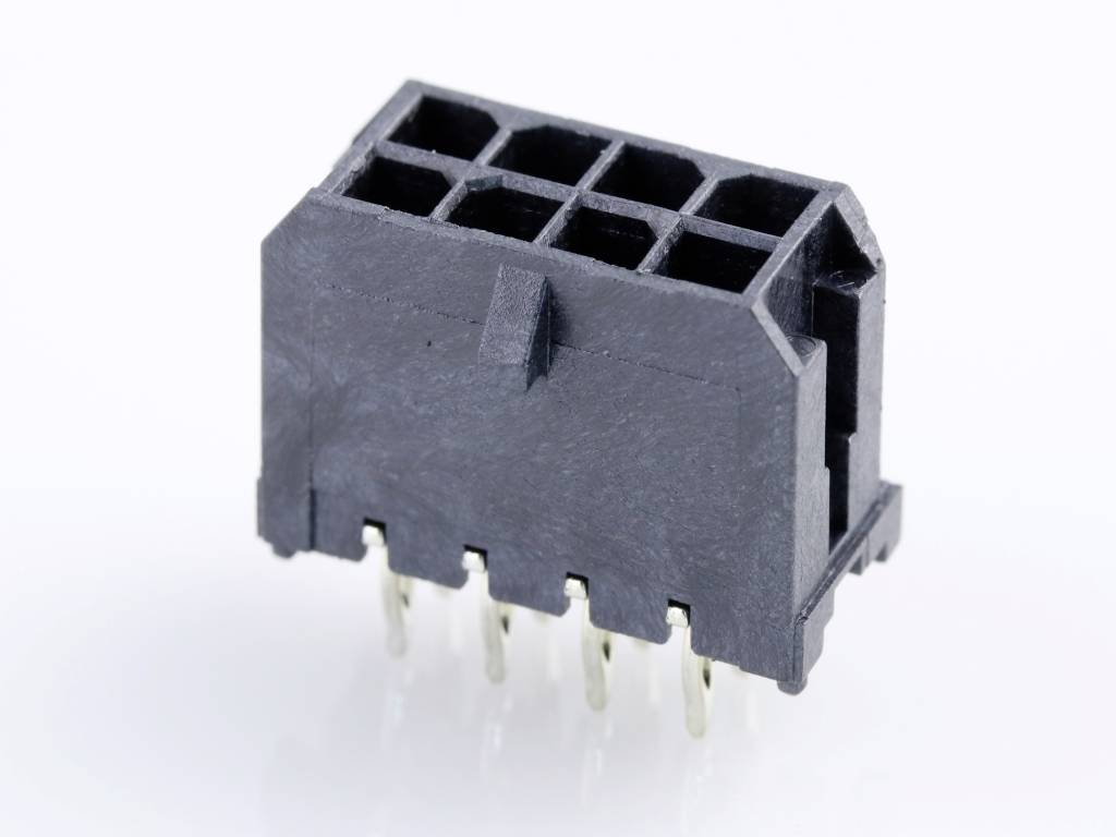 Molex Einbau-Stiftleiste (Standard) Polzahl Gesamt 8 449140801 Tray