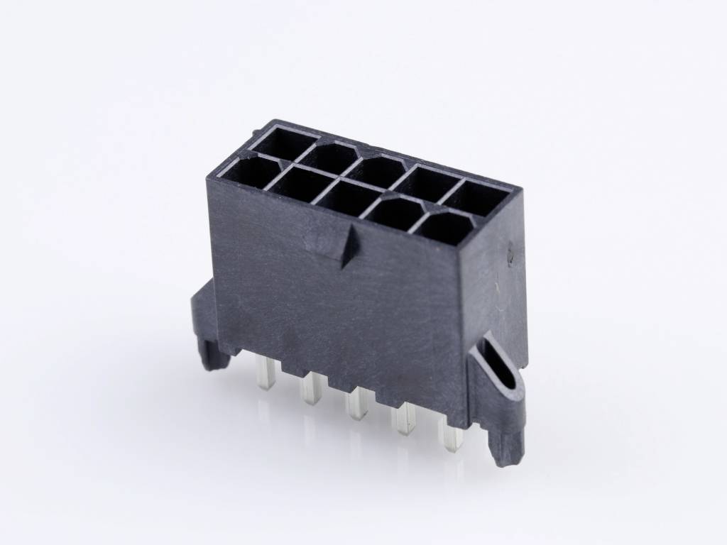 Molex Einbau-Stiftleiste (Standard) Polzahl Gesamt 10 Rastermaß: 4.20mm 462070010 Tray