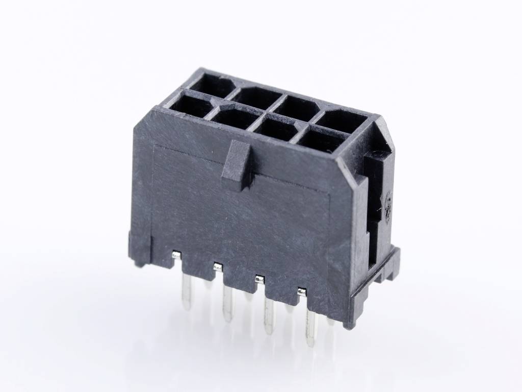 Molex Einbau-Stiftleiste (Standard) Polzahl Gesamt 8 Rastermaß: 3.00mm 430450829 Tray