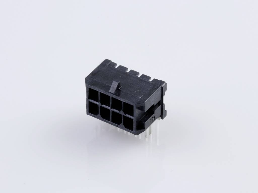 Molex Einbau-Stiftleiste (Standard) Polzahl Gesamt 8 Rastermaß: 3.00mm 430450821 Tray