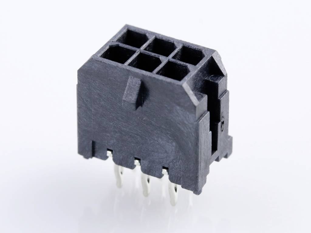 Molex Einbau-Stiftleiste (Standard) Polzahl Gesamt 6 449140601 Tray