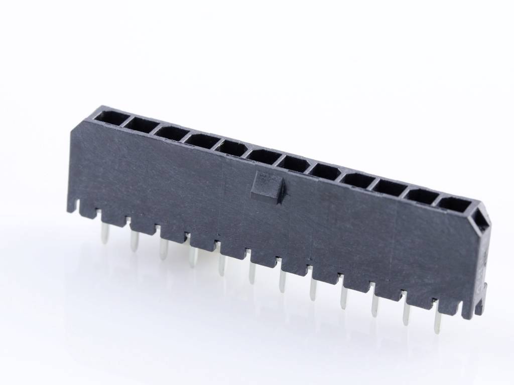 Molex Einbau-Stiftleiste (Standard) Polzahl Gesamt 12 Rastermaß: 3.00mm 436501227 Tray