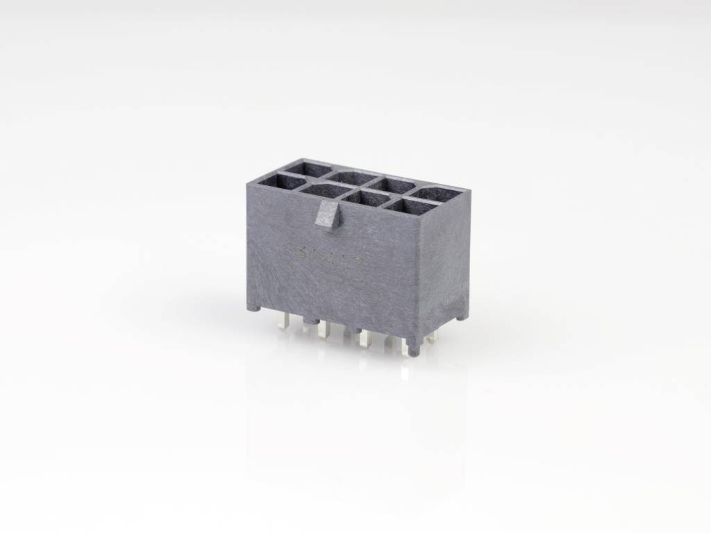 Molex Einbau-Stiftleiste (Standard) Polzahl Gesamt 8 Rastermaß: 5.70mm 768290108 Tray