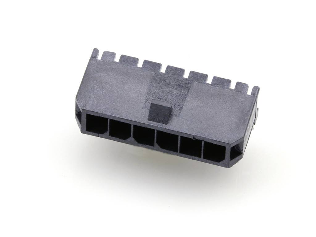 Molex Einbau-Stiftleiste (Standard) Polzahl Gesamt 6 Rastermaß: 3.00mm 436500604 Tray