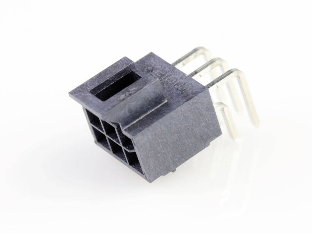 Molex Einbau-Buchsenleiste (Standard) Polzahl Gesamt 6 Rastermaß: 2.50mm 1053141306 Tray