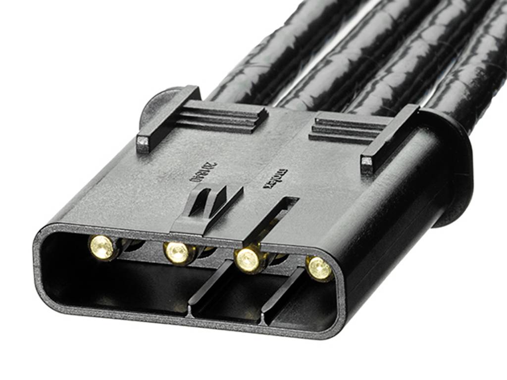 Molex Stiftgehäuse-Kabel Polzahl Gesamt 4 451420401 1St.