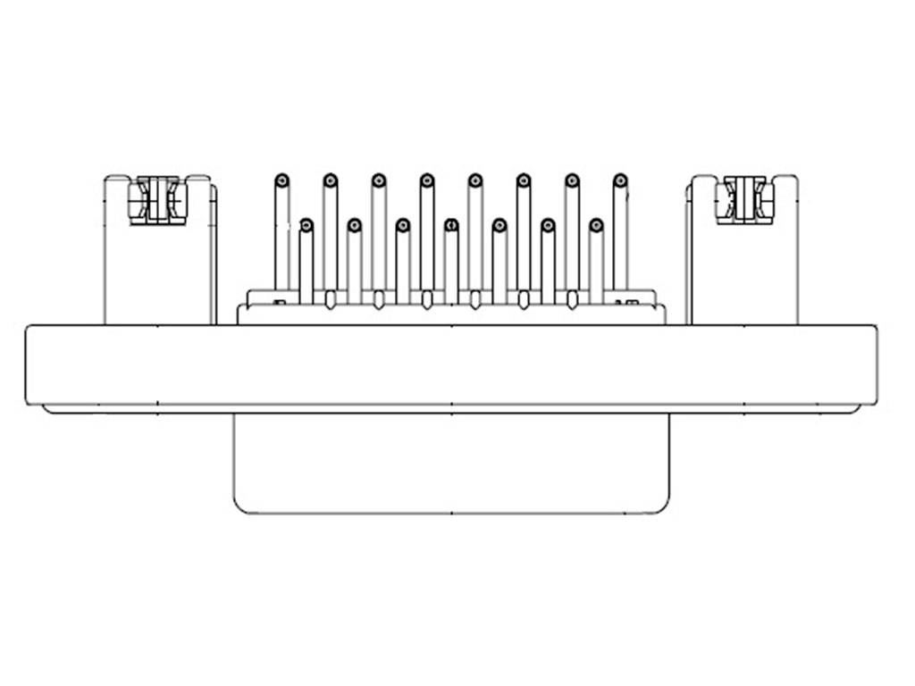 Molex 1731100034 D-SUB Steckverbinder Polzahl: 25 Lötpins Bulk