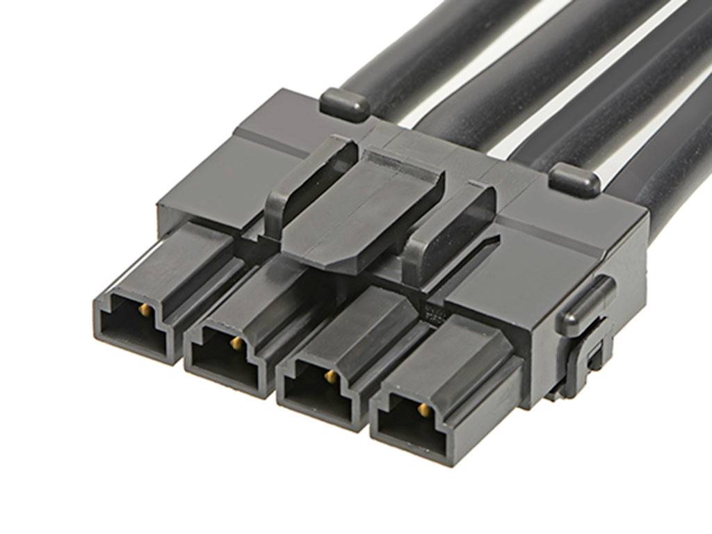 Molex Stiftgehäuse-Kabel Polzahl Gesamt 4 Rastermaß: 10.00mm 369240401 1 St. Bulk
