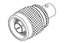 Molex 733861080 Adapter N-Stecker - BNC-Kupplung Bulk