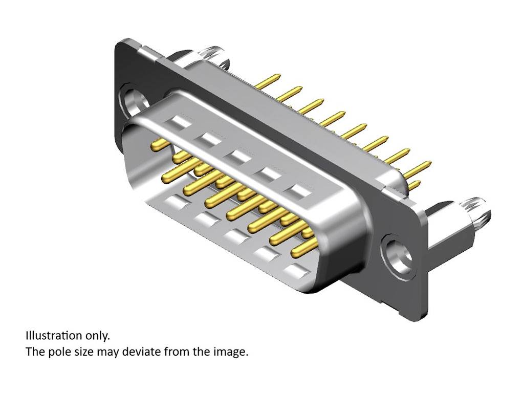 Molex 1731091902 D-SUB Steckverbinder Polzahl: 50 Lötpins