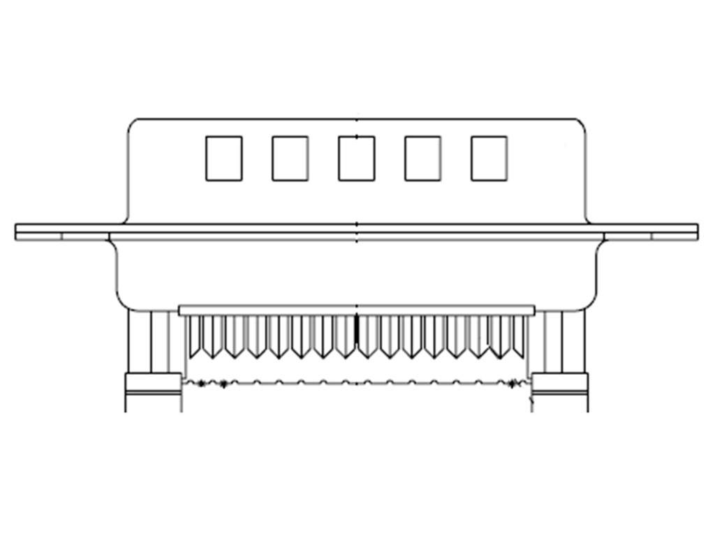 Molex 1727040076 D-SUB Steckverbinder Polzahl: 9 Box