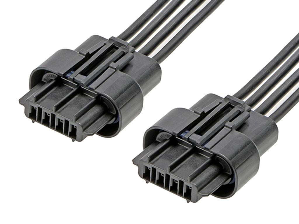 Molex Buchsengehäuse-Kabel Polzahl Gesamt 4 Rastermaß: 3.60mm 2166201041
