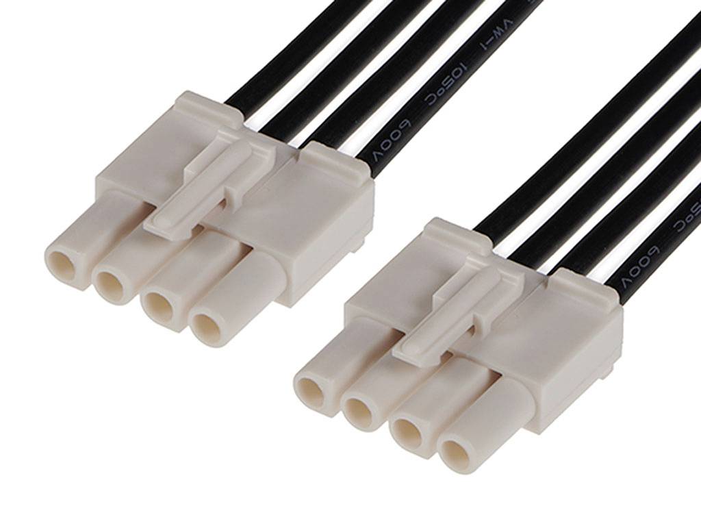 Molex Stiftgehäuse-Kabel Polzahl Gesamt 4 2162901043 Bulk