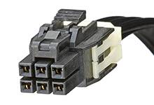 Molex Buchsengehäuse-Kabel Polzahl Gesamt 6 451300610 Bulk