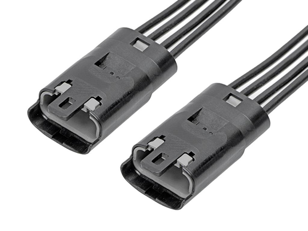 Molex Stiftgehäuse-Kabel Polzahl Gesamt 4 Rastermaß: 2.50mm 2153121043