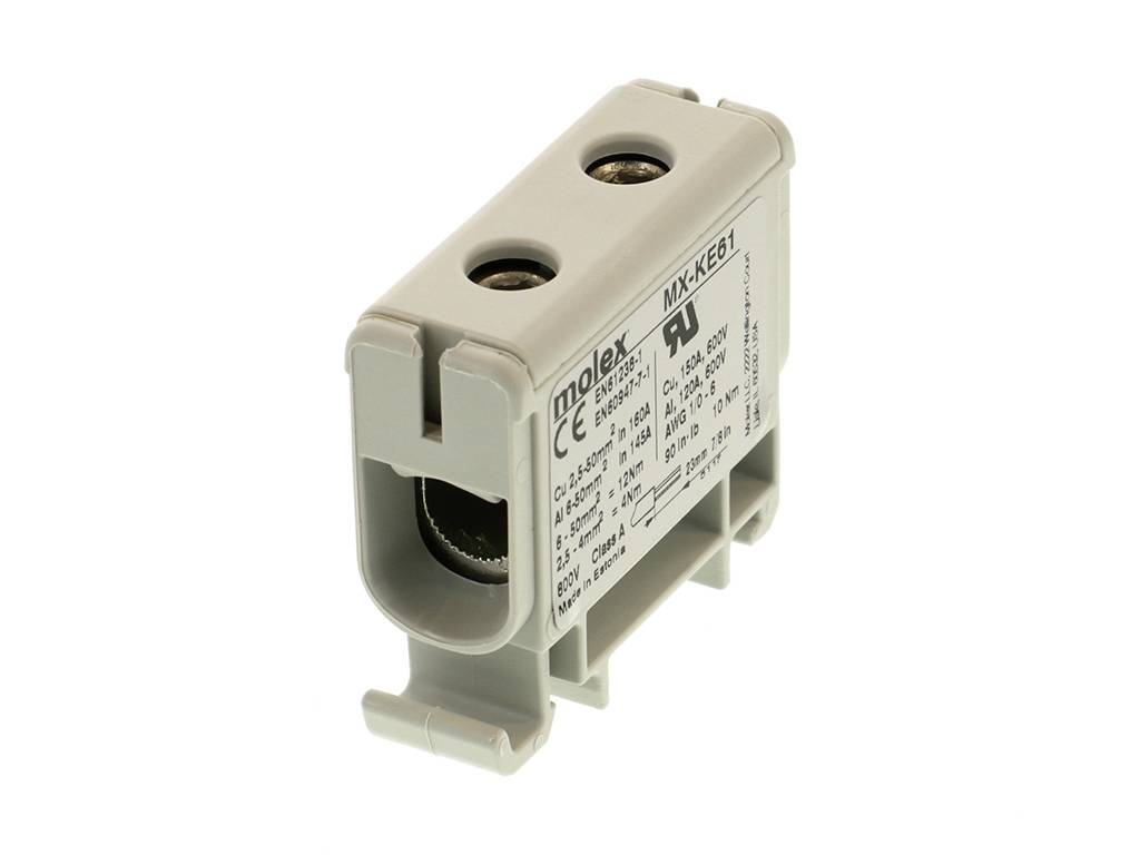 Molex 2016060610 Verbindungsklemme flexibel: - starr: -