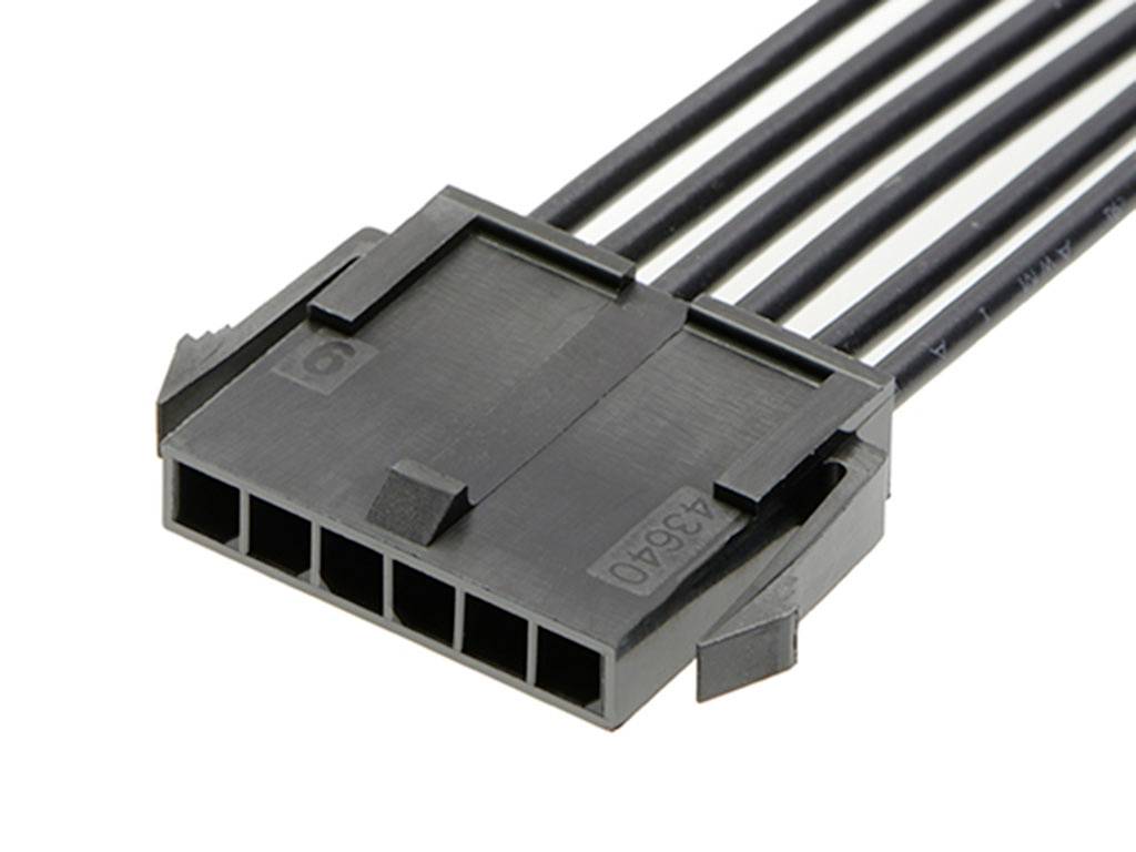 Molex Stiftgehäuse-Kabel Polzahl Gesamt 6 2147521063