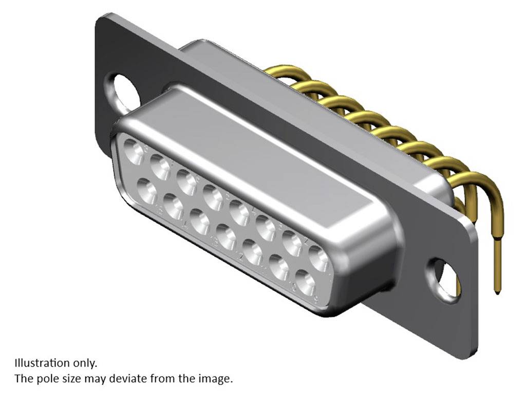 Molex 1731090698 D-SUB Steckverbinder Polzahl: 9 Lötpins