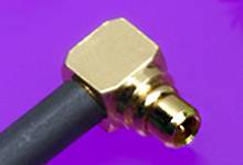 Molex 734151121 MMCX-Steckverbinder Stecker, gewinkelt 50Ω Bulk