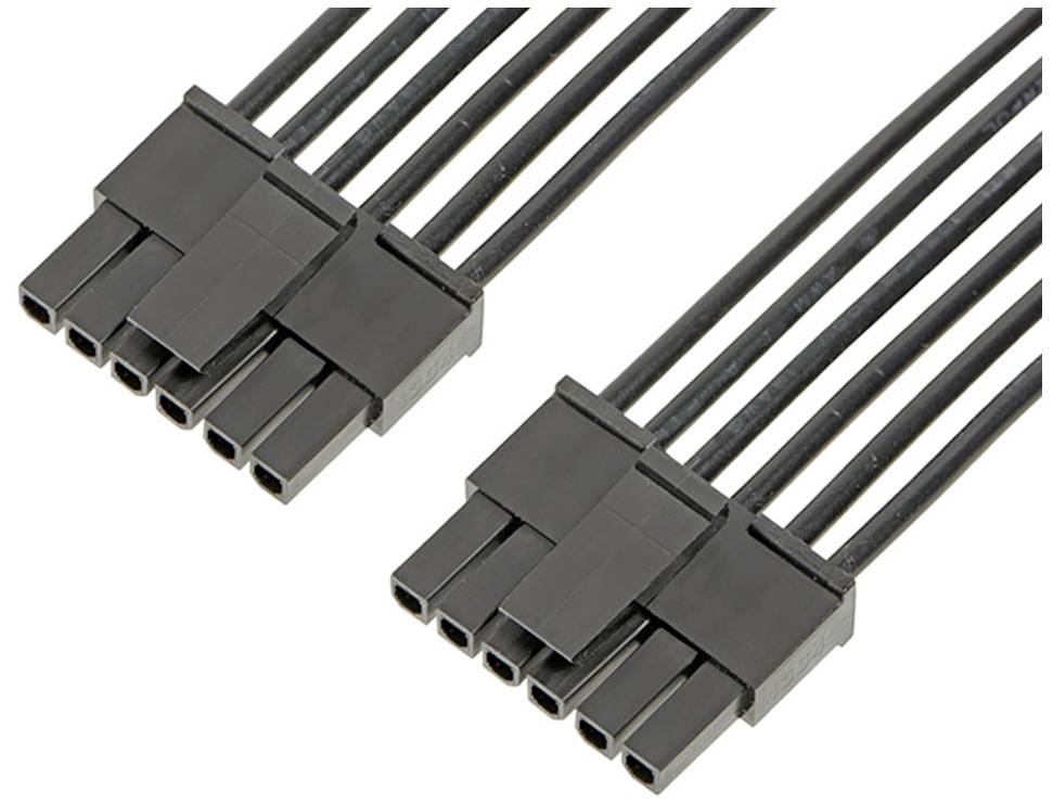 Molex Buchsengehäuse-Kabel Polzahl Gesamt 6 2147502061