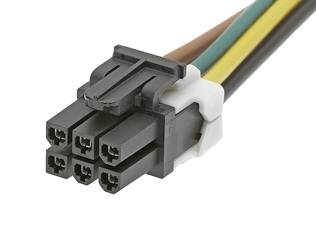 Molex Buchsengehäuse-Kabel Polzahl Gesamt 6 451350601 Bulk