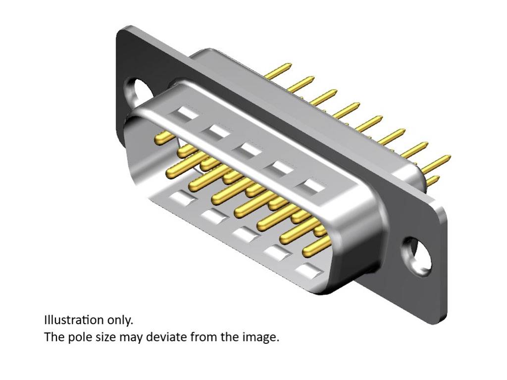 Molex 1727040074 D-SUB Steckverbinder Polzahl: 9 Lötpins Box