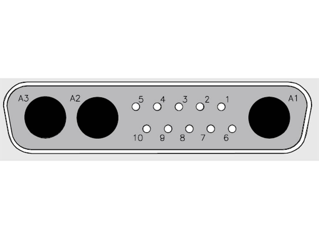 Molex 1731070180 D-SUB Steckverbinder Polzahl: 13
