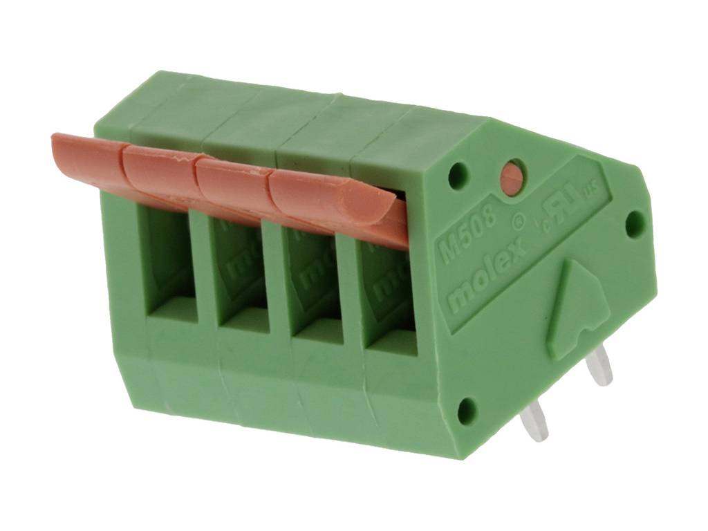 Molex 397000104 Printklemme Polzahl 4 Tray