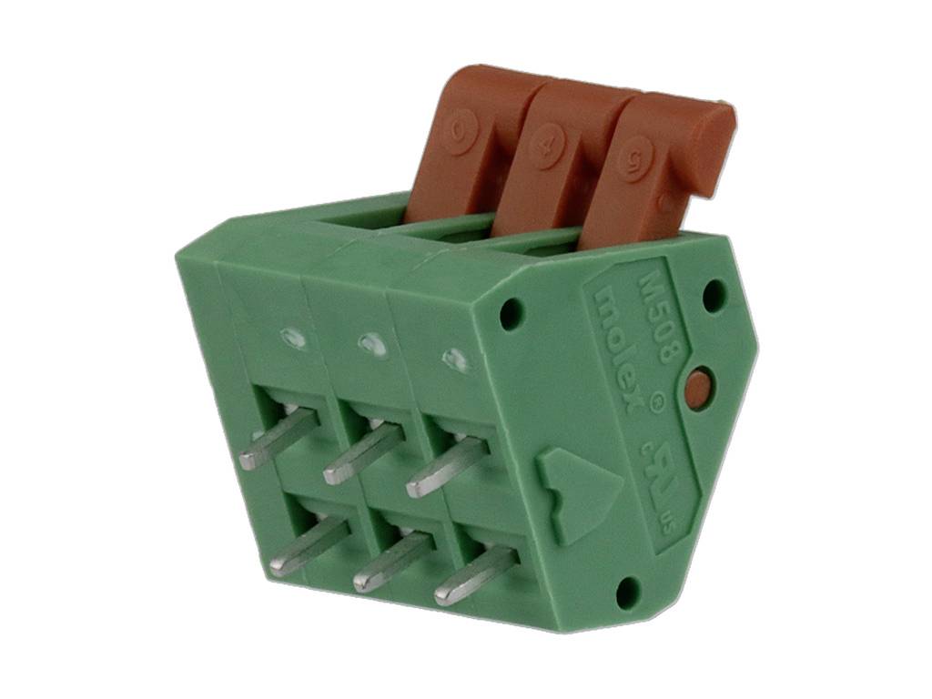 Molex 397000103 Printklemme Polzahl 3 Tray